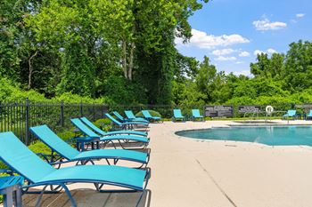 Pool with Lounge Chairs